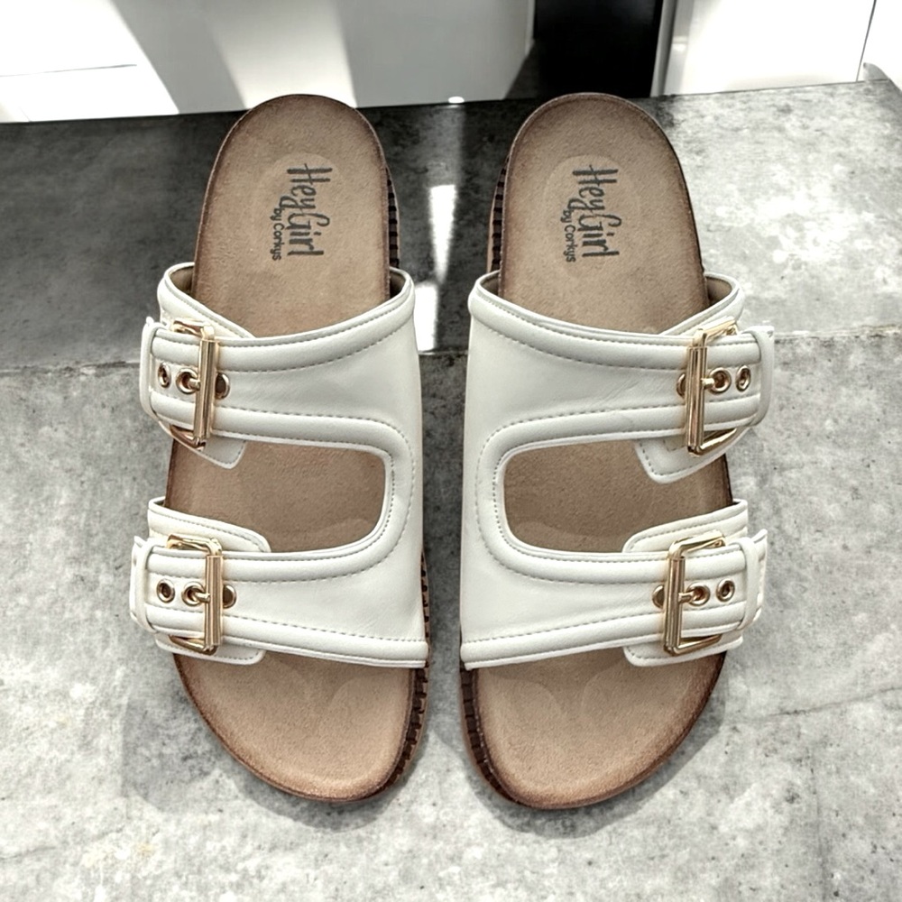 Women’s Shoreline Steps Sandals in White with  Adjustable Straps! 10! NWT! - Picture 10 of 12